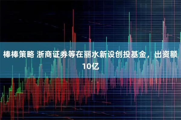 棒棒策略 浙商证券等在丽水新设创投基金，出资额10亿