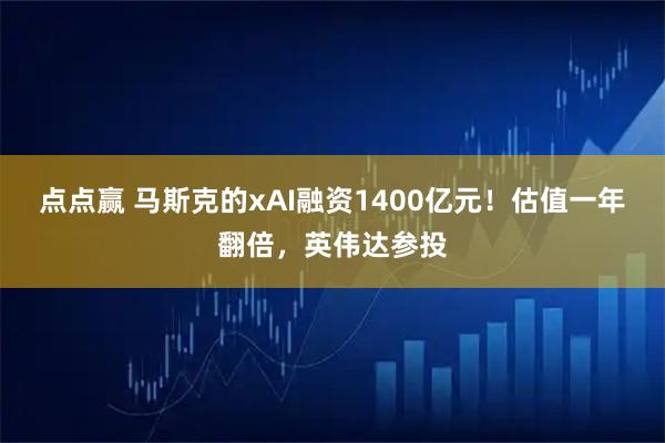点点赢 马斯克的xAI融资1400亿元!估值一年翻倍,英伟达参投